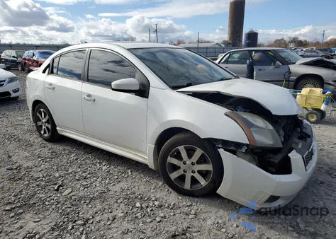 2012 Nissan Sentra 2.0 from USA, damaged, VIN 3N1AB6AP1CL747078